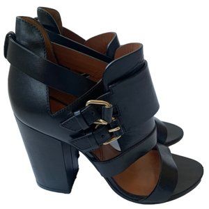 Givenchy Double Buckle Heel Sandal